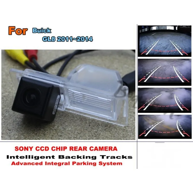 

Car Intelligent Parking Tracks Camera / For Buick GL8 2011~2014 HD Back up Reverse Camera / Rear View Camera