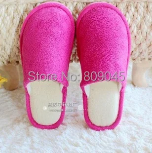 Autumn winter  shoes  Home slippers winter slipper, fleece slipper long flush warming  homing slippers, indoor shoes  p010-1