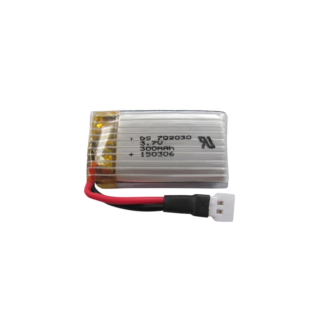 Juegos de cargador de baterías recargables, 3,7 V, 300mAH, para Udi U816, U830, F180, E55, FQ777, FQ17W, Hubsan H107, Syma, X11C, FY530, Lipo
