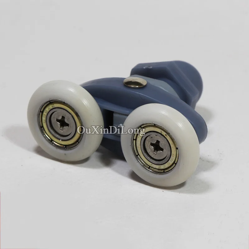 Hotsale 8PCS Shower Bathroom Sliding Door ROLLERS /Runners/Wheels/Pulleys Swing Pulleys Diameter 23mm/25mm