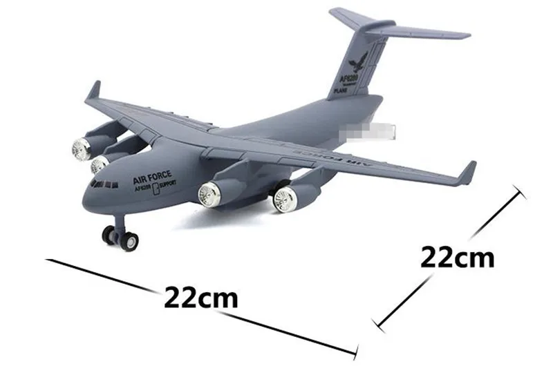 1:300 alloy pull back airplane toy,high simulation C17 hercules transport aircraft,metal model,musical  flashing,free shipping