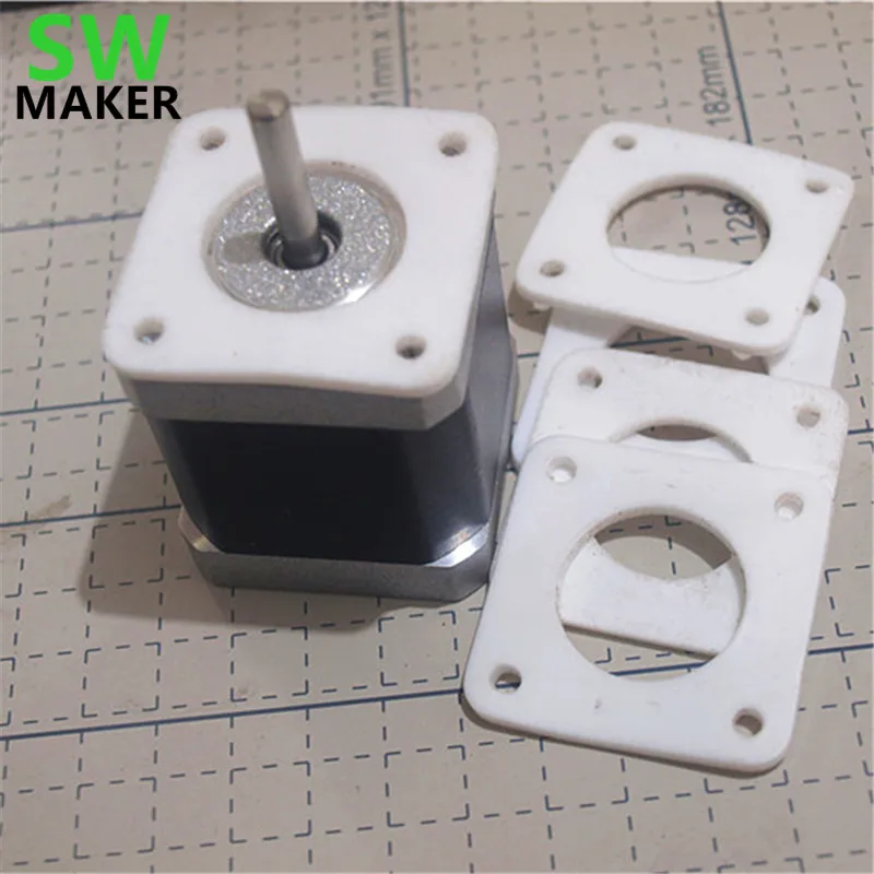 1pcs NEMA 17 / NEMA 23 Stepper Motor Anti Vibration PTFE damper Vibration Damper Shock Absorber for CNC Reprap 3D printers