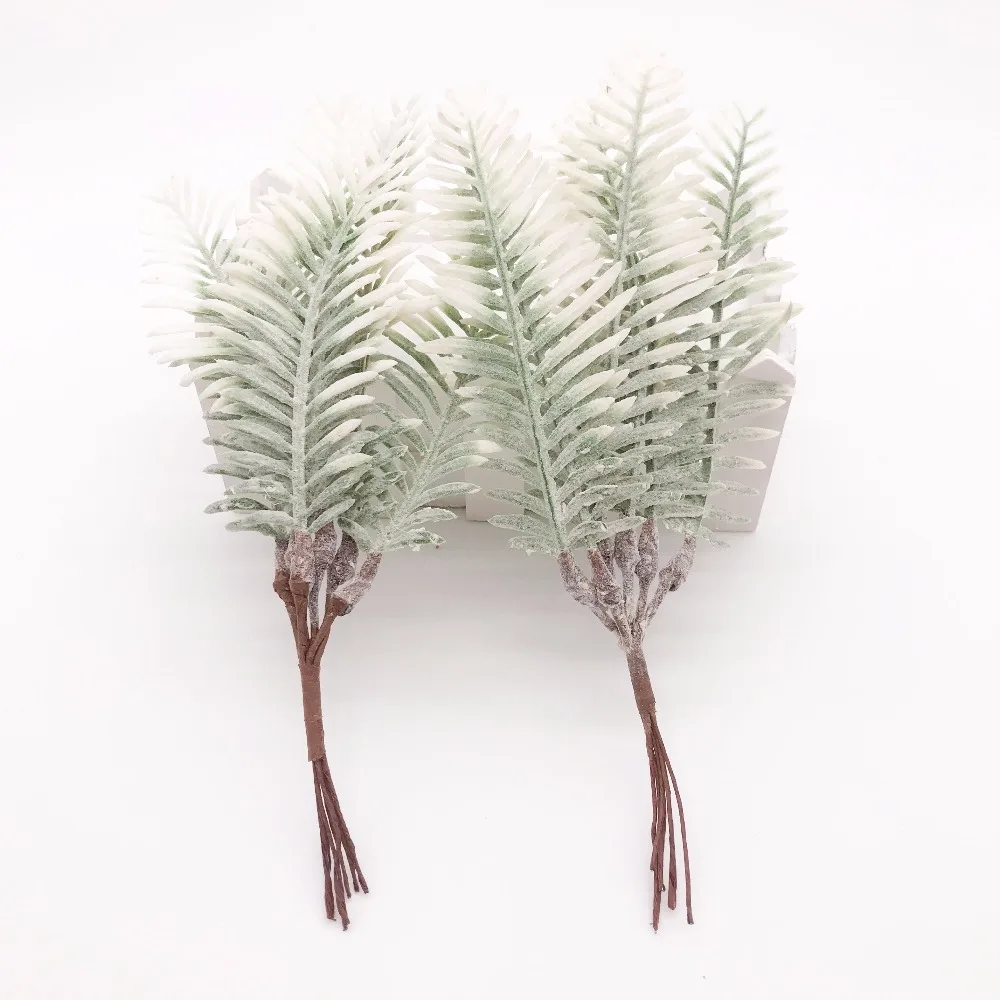 6pcs Artificial Plant Artificial Flowers Pineapple Grass for Handmade DIY scrapbook Wreath Fake Plants Decoration