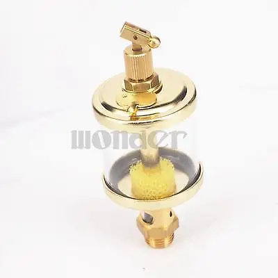 

1/4" BSP Male x 1-1/2" Outer Diameter Brass Sight Gravity Drip Feed Oiler Lubricator Oil Cup For Hit Miss Engine