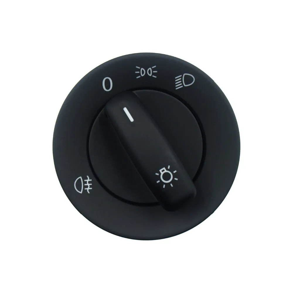 Headlight Switch Fog Light Knob For VW Golf MK5 MK6 Jetta Tiguan Passat B6 CC 2004 2005 2006 2007 -20131K0 941 431BB 1K0941431BB