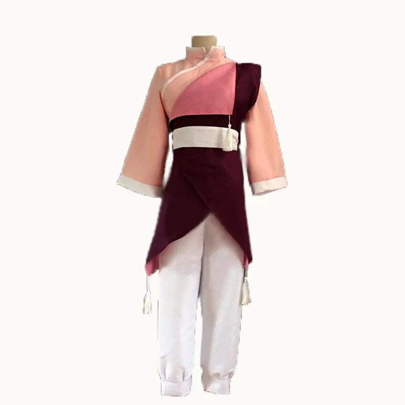 May Chang Pink Kung Fu Uniform Costume 11