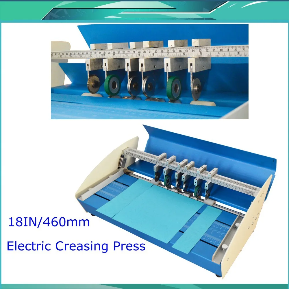 Electric Machine With 18inch 460mm Perforator Cutter 3in1 Paper Cutting Creasing Perforating