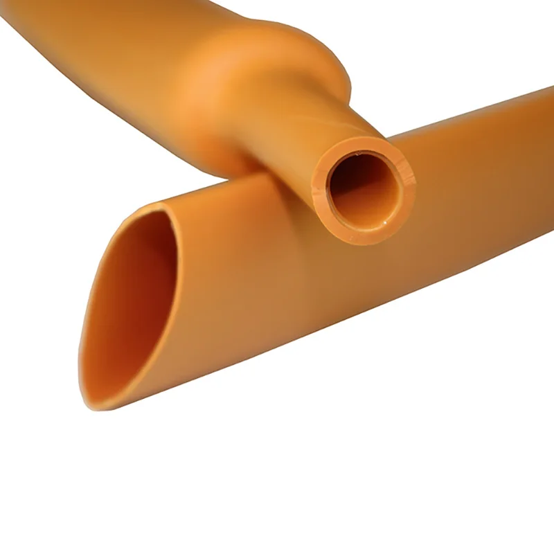 LDDQ 19.1mm Orange Heat Shrink Tube with Glue Adhesive Lined 3:1 Waterproof Shrinkable Tubing 1m/5m/10m High Quality Promotion!