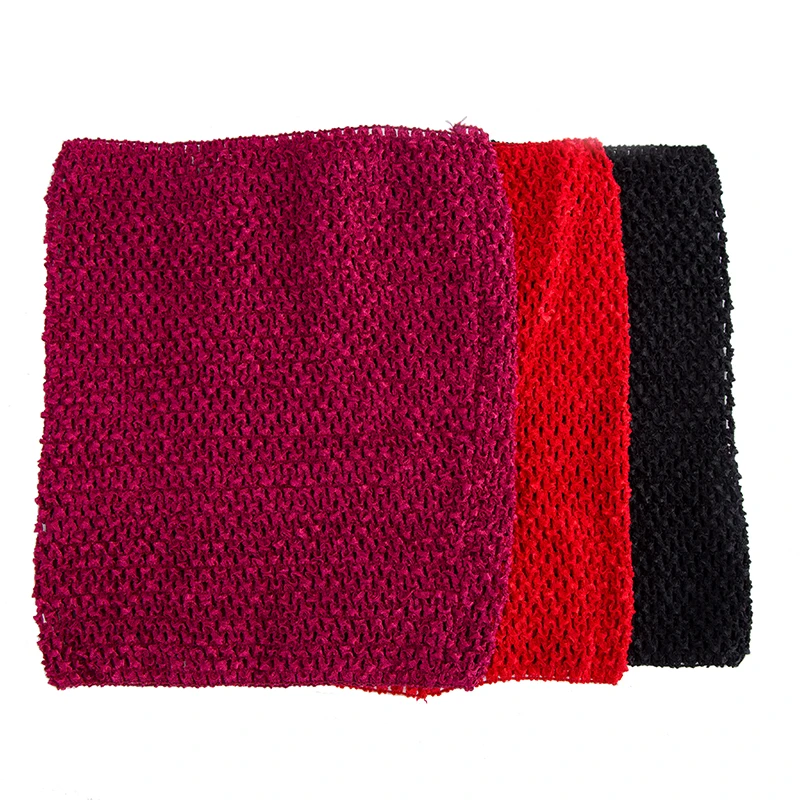 1 peça top de crochê tutu de 12 polegadas tamanho grande, faixa de cabeça de crochê, meninas, top tutu, frete grátis
