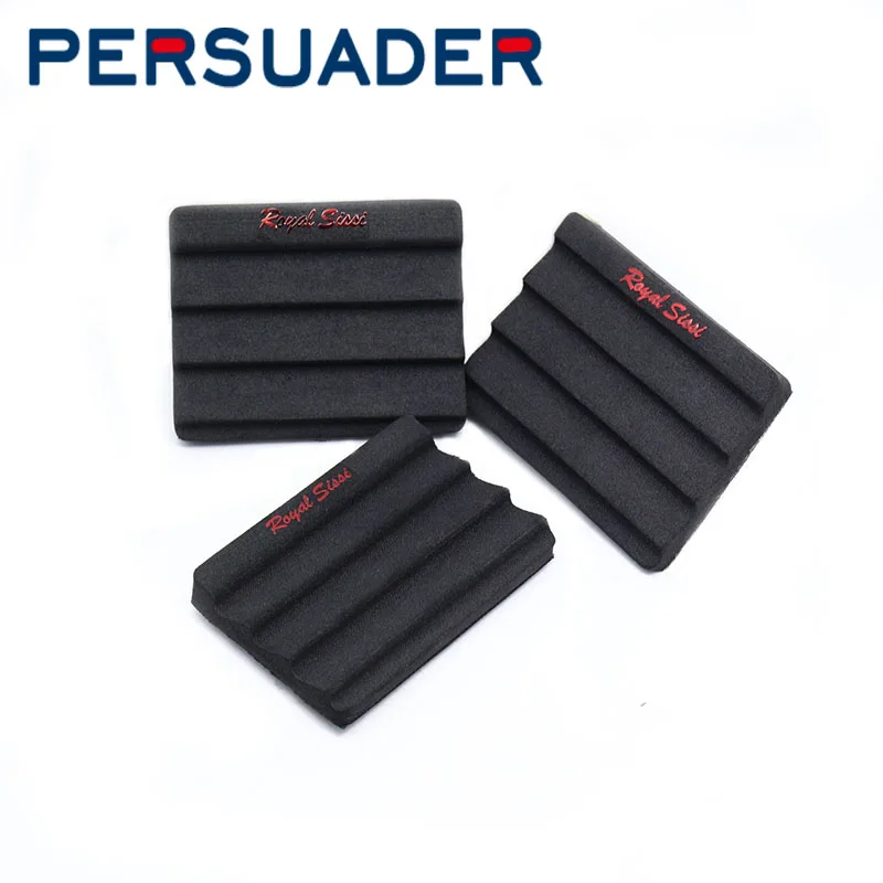 

PERSUADER 2pieces/set ripple fishing hook EVA foam breastplate storage loop back fly tying tools fly fish hooks keeper widgets