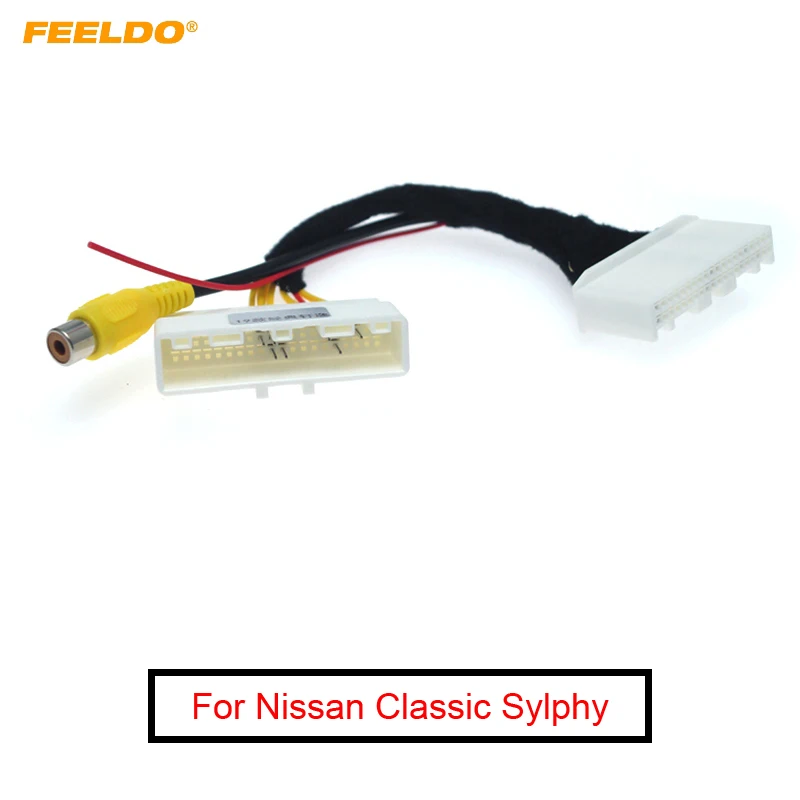 

10Pcs Car Rear Camera Reversing RCA Video Convert Cable For Nissan Classic Sylphy 2019 Original Monitor Connection Adapter