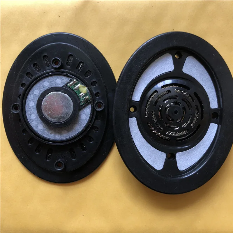 Good Sound DIY 40mm Speaker Unit 32 Ohm Titanium Drivers Include Front Cover Disassembled from Used Brand Headphones