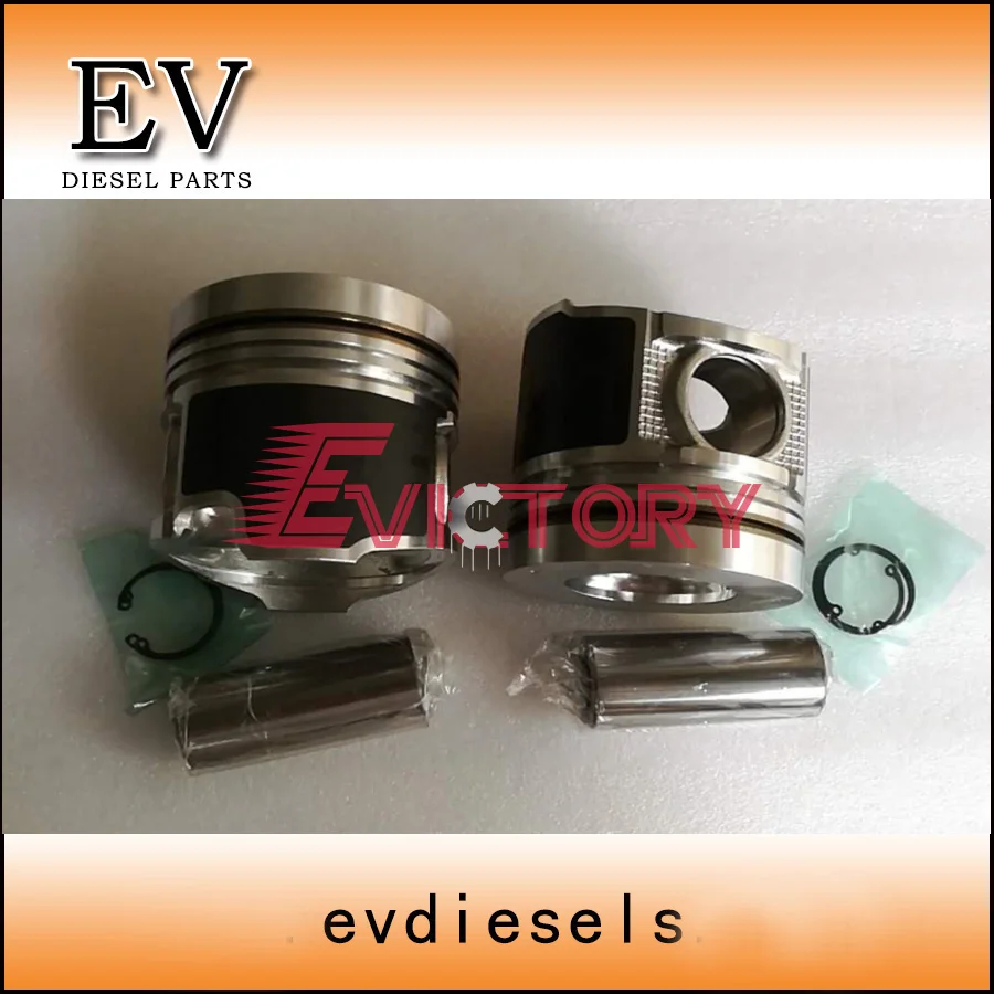 For Hino Bus N04C N04CT piston include piston pin and piston clip