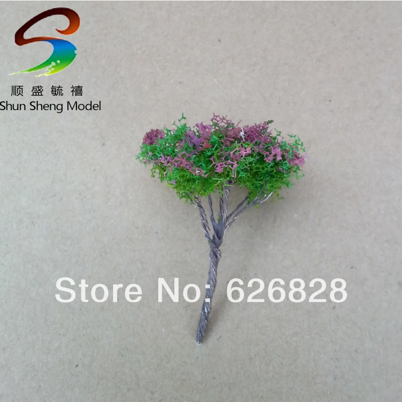 20pcs 5cm height Iron wire Flower tree 55I