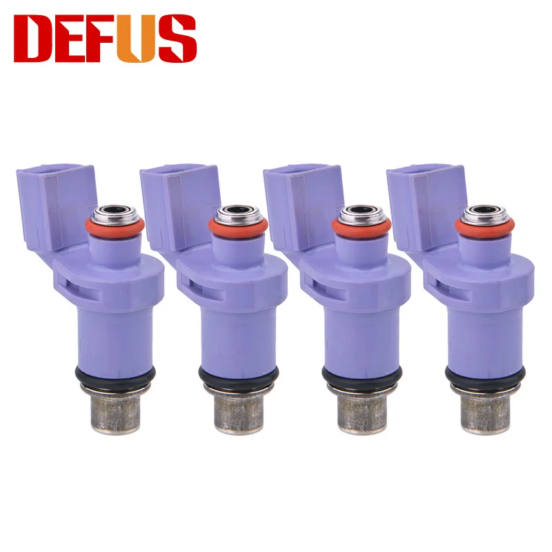 DEFUS 4X Fuel Injector Japan Series Motorcycle 6 Holes 120CC/MIN Motorbike Nozzle Injection Injectors Fuel System Valve R15 Hot