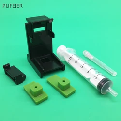 Universal DIY CISS Tinte Patrone Clamp Absorption Clip Pumpen Tinte Refill-Tool Mit 10ML Spritze Nadeln Kits Für Epson canon HP