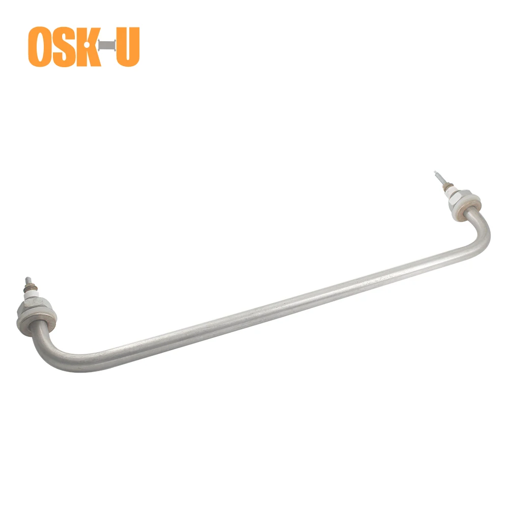 U Shaped Heating Element 220V Stainless Steel M18 Thread U-Type Electric Heating Pipe for Buffet Car 1.5KW Water Heater Parts