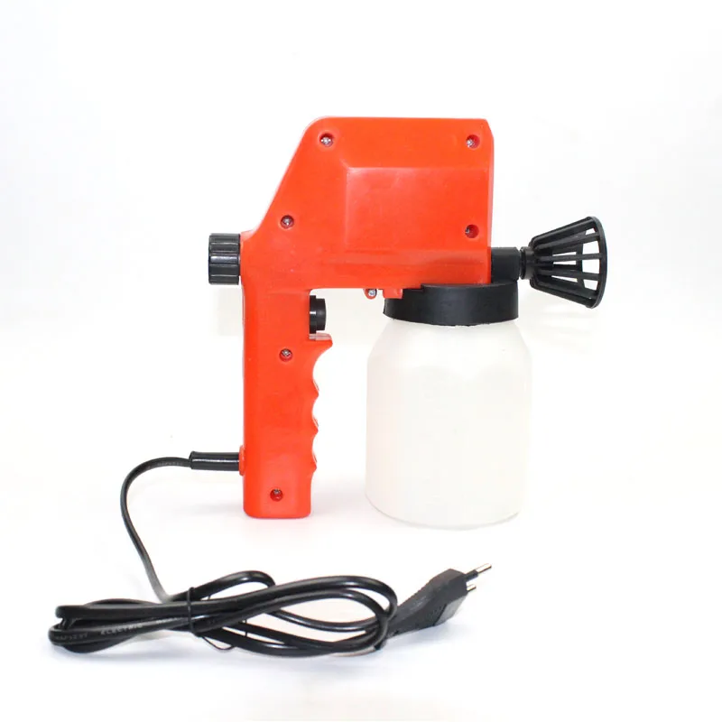 High Quality Electric Spray Gun 600ml 220V 0.8mm Nozzle Paint Household Diy Blender Spray Gun Painting Gun Power Instrument