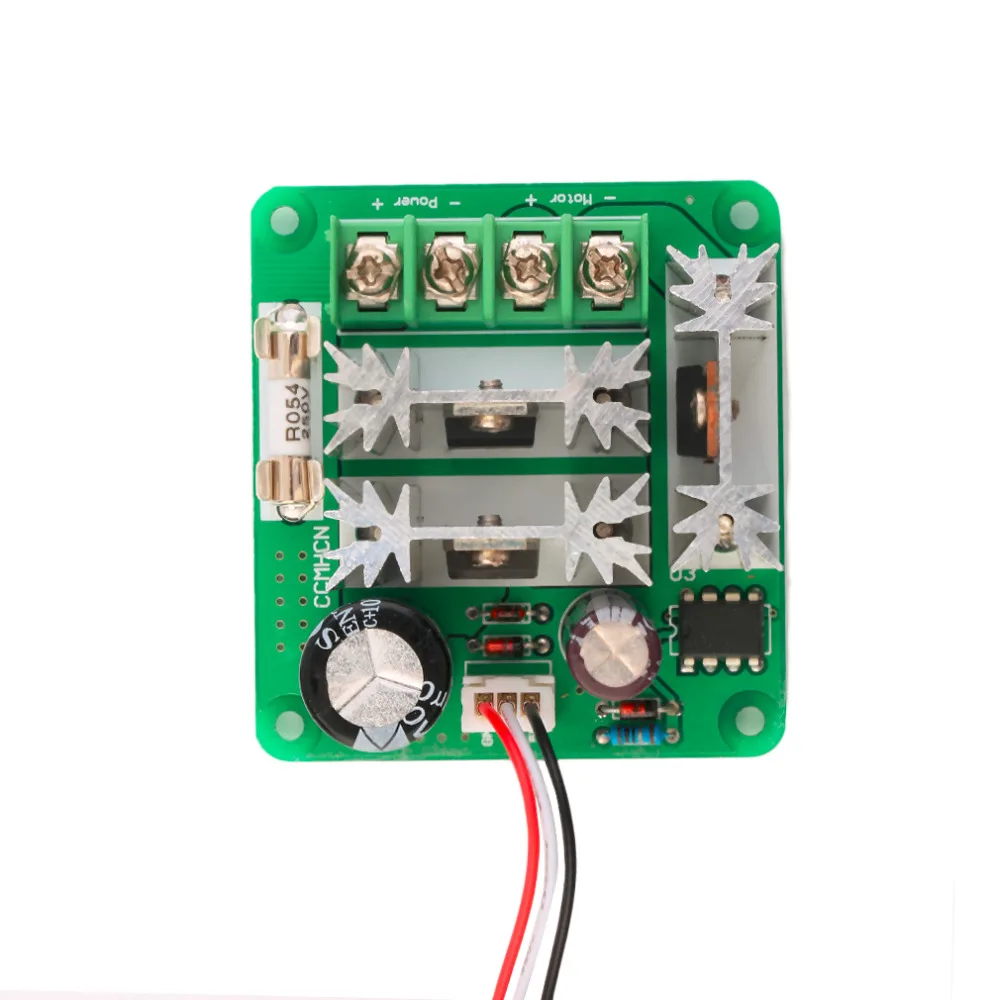 CCMHCN DC Motor Speed Controller PWM Regulador Ajustável de Velocidade PLC 6V-90V 15A em estoque Hot Sale