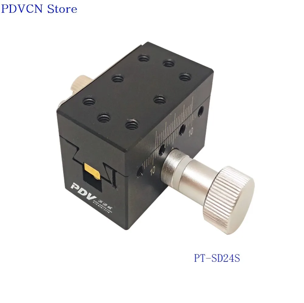 

PT-SD111 X Axis Manual Linear Stage, Translation Platform, Manual Displacement Station,Optical Sliding Table, 40mm Travel