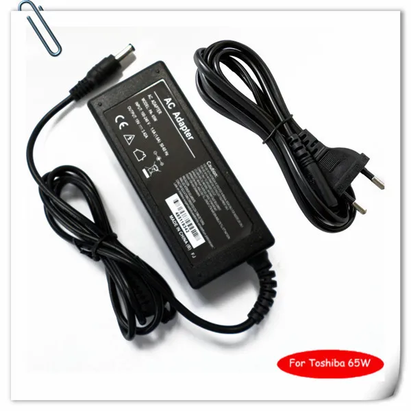 Notebook AC Adapter Charger for Toshiba PA3714U-1ACA L750D P2000 F25 C655-S5049 19V 3.42A 65w cargadores portatiles cargador