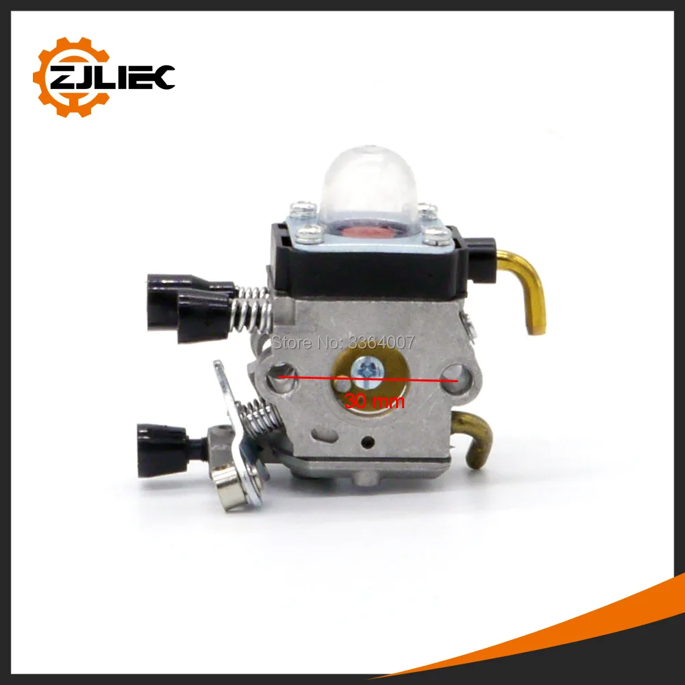 1pc Carburetor fit for Stihl brush cutter FS38 FS45 FS55 FS46 grass trimmer fs45c fs55c fs55t fc55 zama FS55R KM55 C1Q-S186A