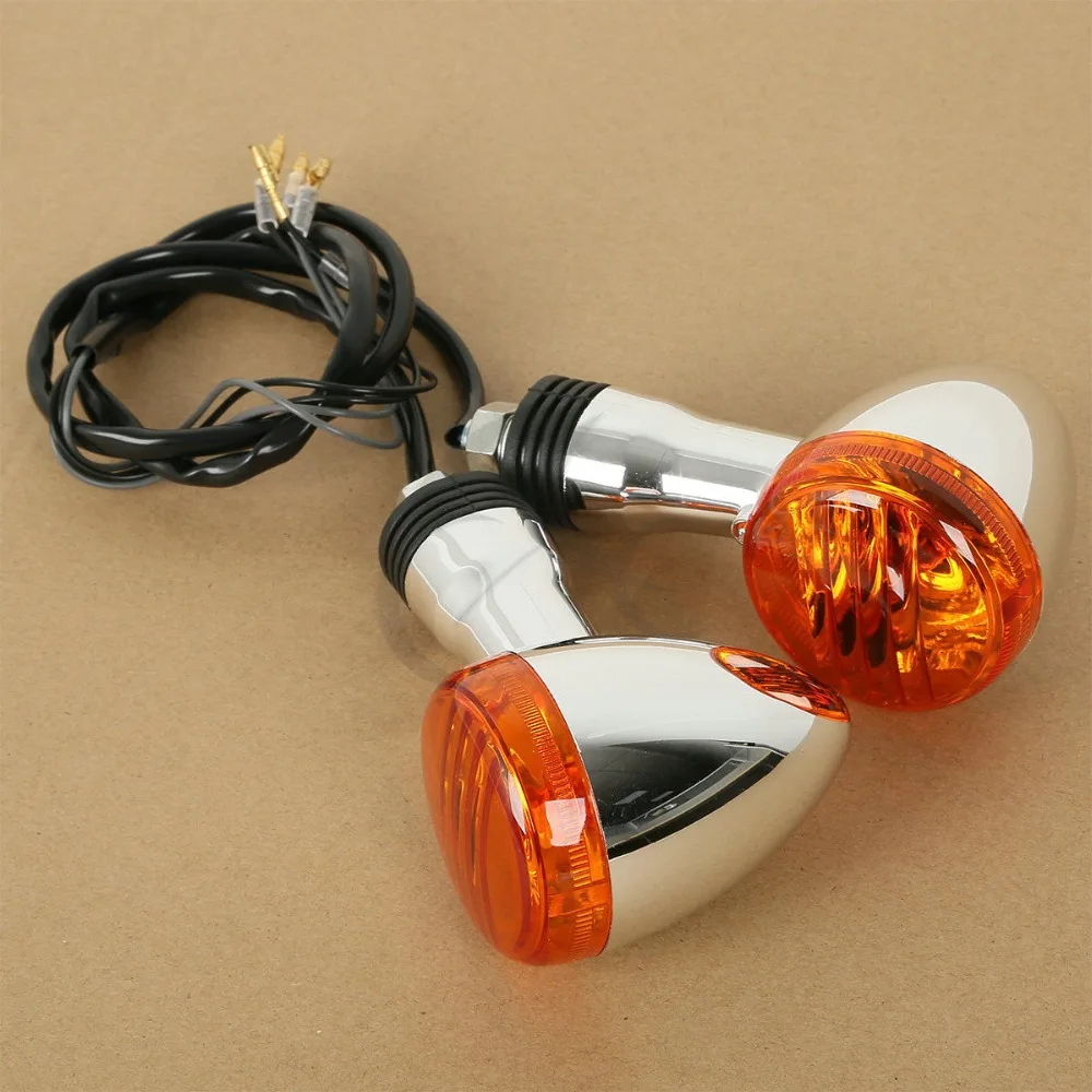 Motorcycle Turn Signal Lights For SUZUKI Boulevard M109R VRZ1800 Harley Dyna Softail Sportster Signal indicator Chopper Bobber