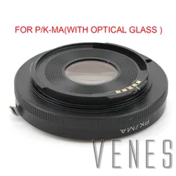 Venes For P/K-MA With Optical Glass AF Confirm Pentax K PK Lens To Sony Alpha Minolta MA Adapter A500 A450 A55