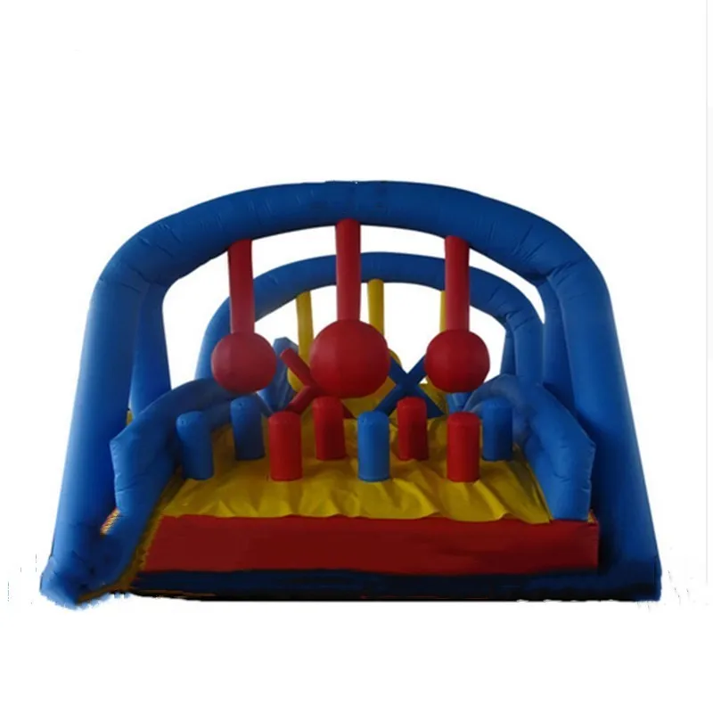 Outdoor Sports Toys Inflatable Fun City Inflatable Playground For Competition