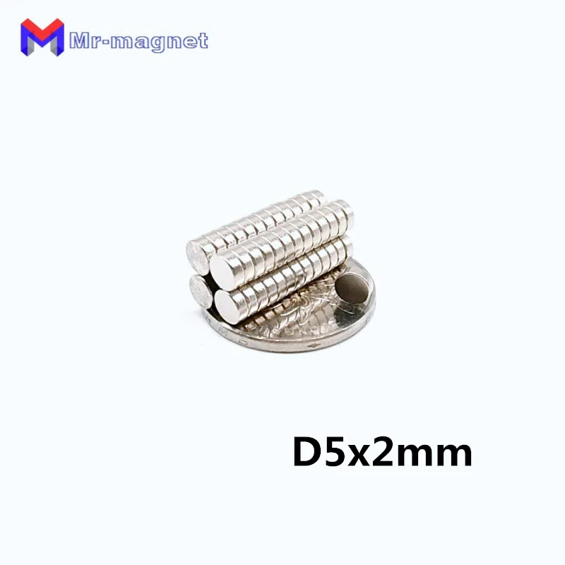 

200pcs Dia 5mmx2mm 5x2 D5*2 D5*2mm 5x2mm 5*2 permanent cylinder magnet for DIY
