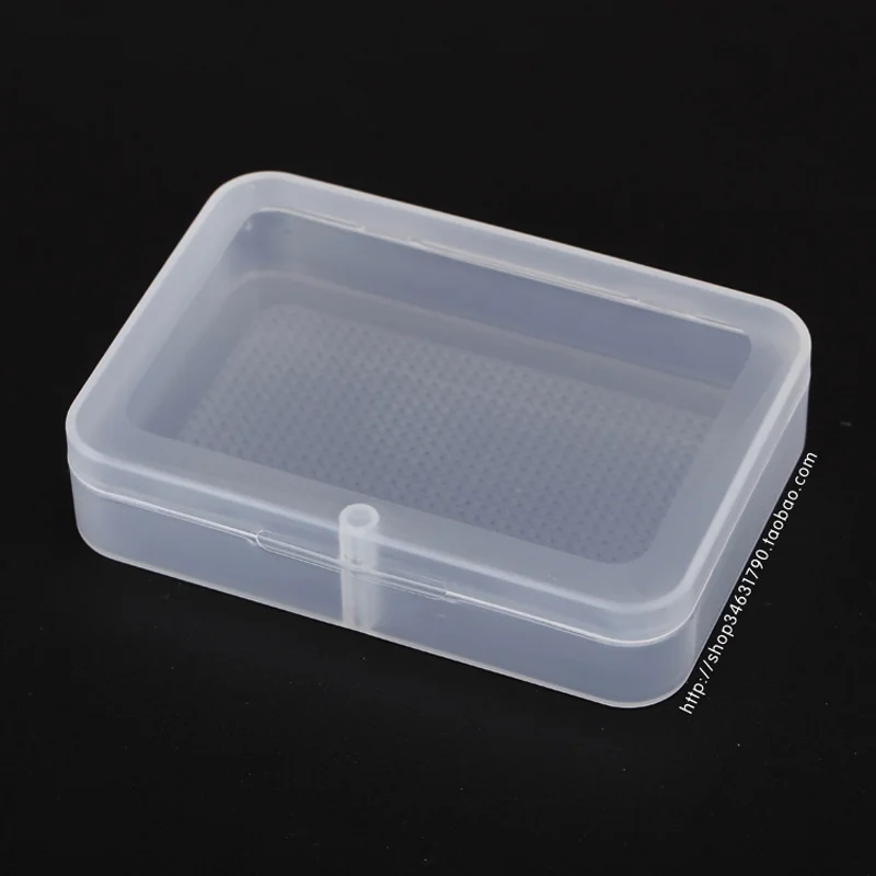 wholesale Rectangle Plastic Card Packaging Box Parts Storage Metal Tool Component Box