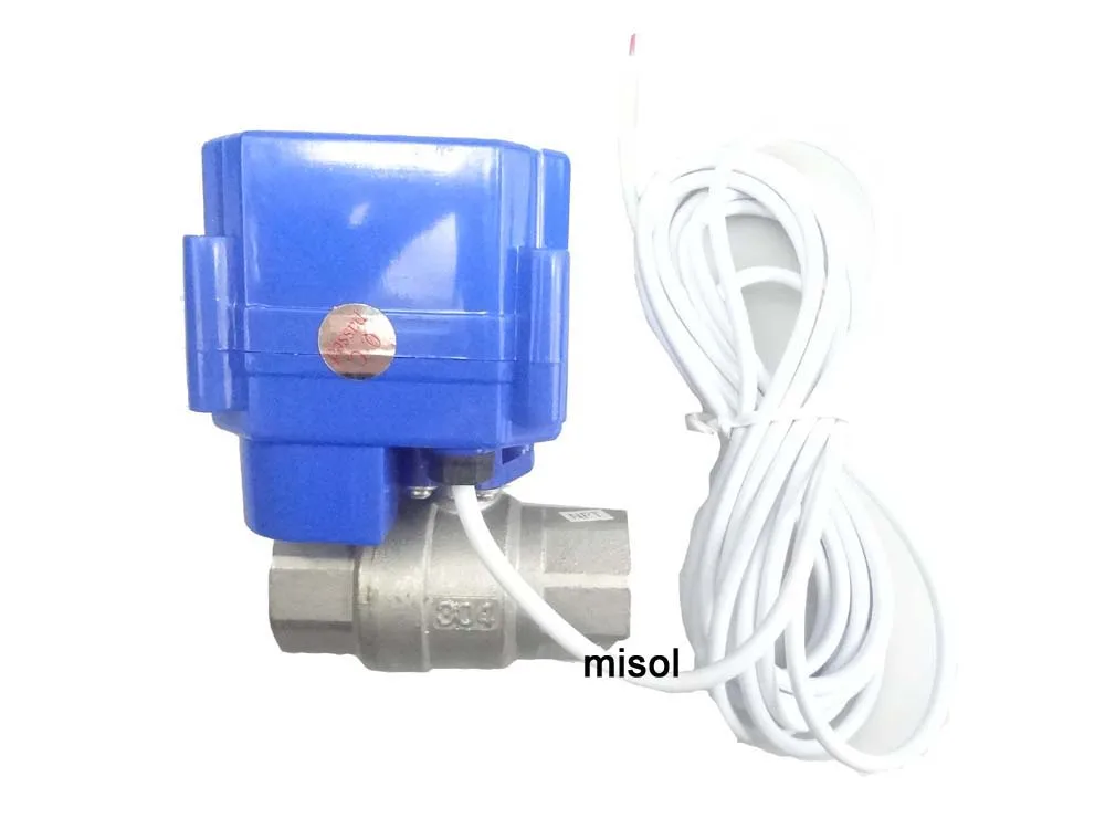 1 pcs motorized ball valve 3/4