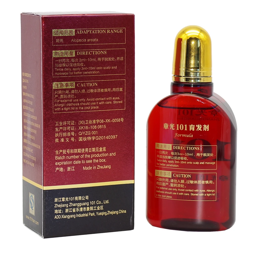 101Hair Formula Zhang Guang 101P 120ml Chinese Therapy Hair  Care Nourish the Hair Follicle