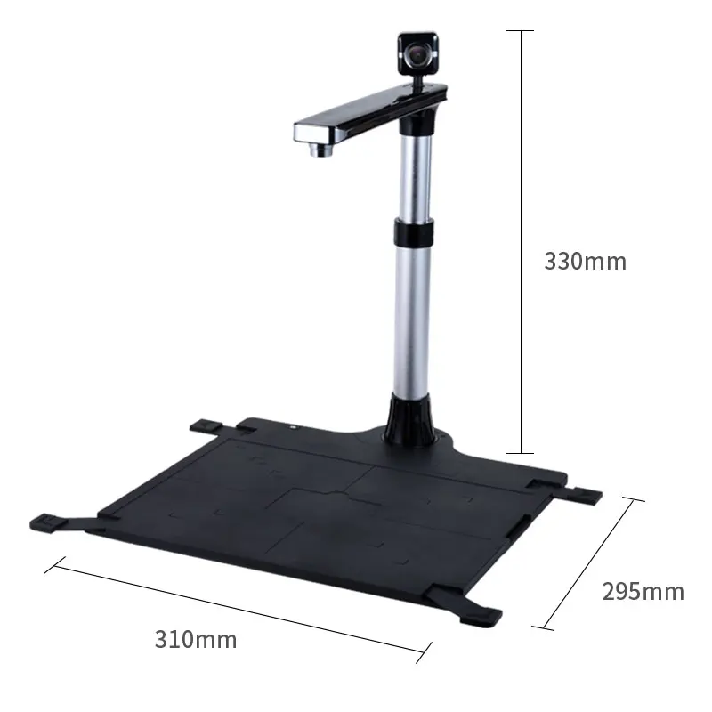 Dual-Camera Book Camera Scanner W1200T Pro 1200dpi HD+500dpi A3 Size Fast Scanning for Home/Office/School Support Windows OS