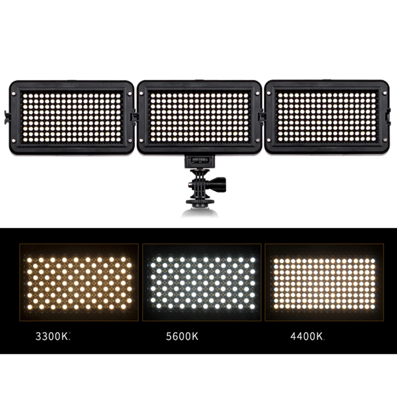 Viltrox VL-162T 3300-5600K LED Video Light Panel CR95+ Bi-color Dimmable Photo Studio Fill Lighting for Canon Nikon Sony DSLR DV