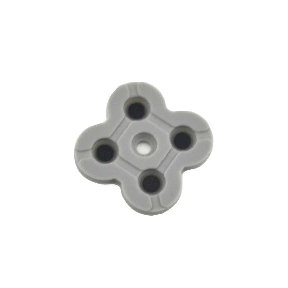 10sets Rubber Conductive Buttons Repair Parts  Button A B D pad select start silicon key press buttons repair For D-SL console