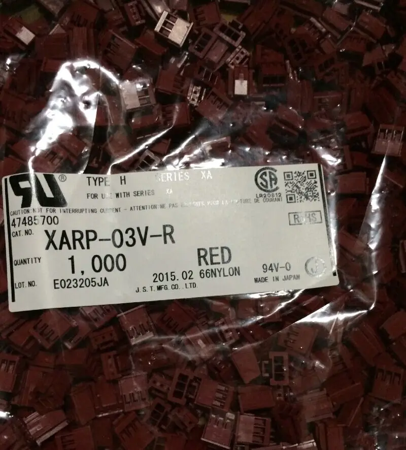 

XARP-03V-R Red color housings Connectors terminals housing 100% new part