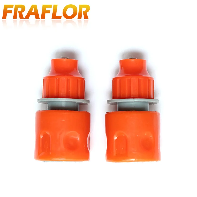 New 5pcs Garden irrigation Water Hose Pipe Joint Quick Connectors Pacifier Shape Directly Connect 1/4