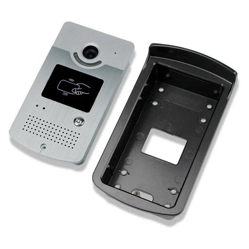 XSL-ID Entrance Machine Intercom System Color Video Door Phone Outdoor DoorBell IR Camera With CMOS Night Vision Can Reader Card