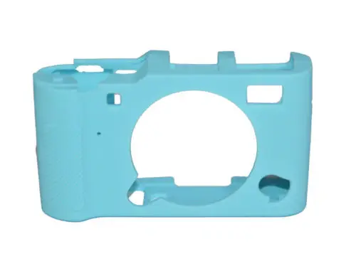 Capa de silicone macio para câmera fujifilm fuji xa5, proteção de borracha, estrutura protetora, sem espelhos, sistema câmera