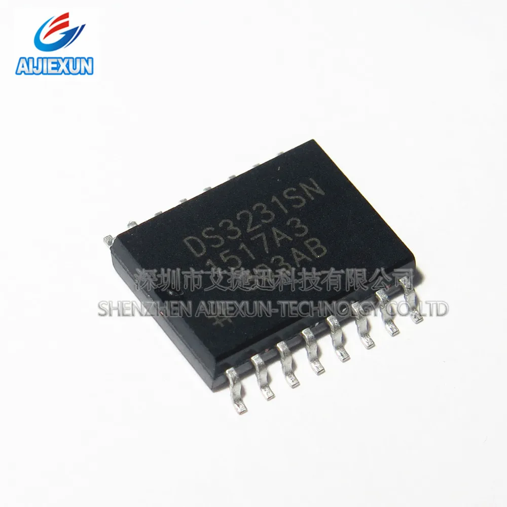 

10Pcs DS3231SN SOP16 Extremely Accurate I2C-Integrated RTC/TXO/Crystal in stock 100%New and original