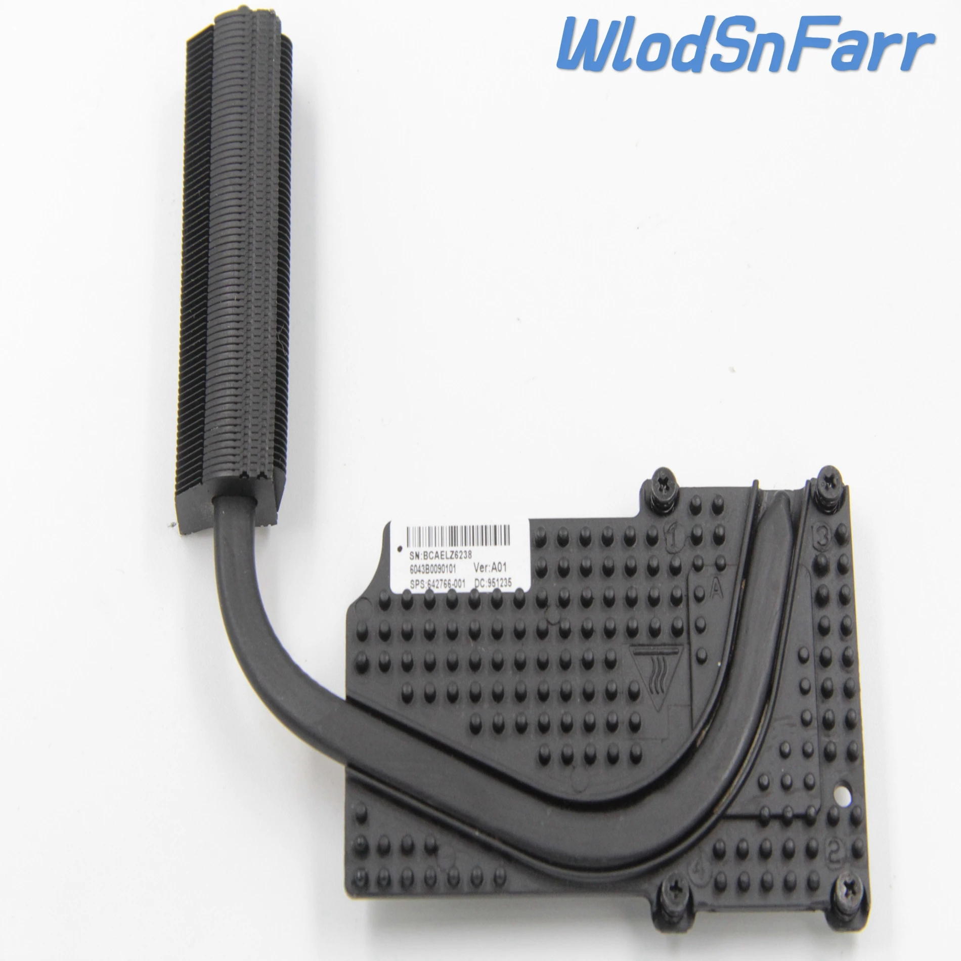 Genuine original laptop CPU cooling radiator for HP ProBook 8460P 8460W 6460B heatsink SPS: 642766-001