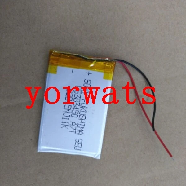 New Hot A Rechargeable Li-ion Cell  3.7V polymer lithium battery 383450 import core GPS MP3 MP4 MP5 PSP game machine