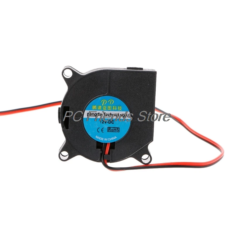 40mmx20mm Blower Fan 12V 4020 Sleeve Bearing for DC Brushless Cooling Fan 2 Pin 28cm Cable for 3D Printer Accessories X6HA