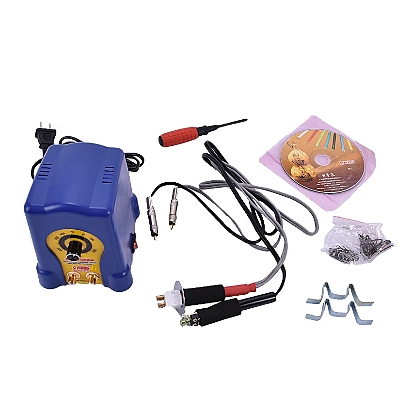 1 Pc Multifunctionele Kalebas Pyrography Machine + 2 Stuks Handvat Pen + 20 Pcs Pyrography Penpoints Houten Kalebas Ambachten