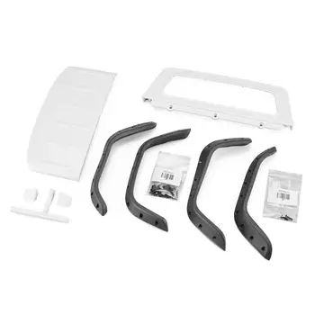 313mm軸距硬塑膠切諾基皮卡車殼,適用於1/10遙控攀爬車Axial SCX10和SCX10 II 90046 90047 10 最佳銷售 履帶本體 313mm - №9