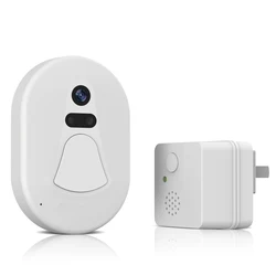 2.0Mega Pixel Smart Snapshot WiFi Doorbell Camera with Low Power Consumption and APP Mobile Remote View & Free Cloud Server