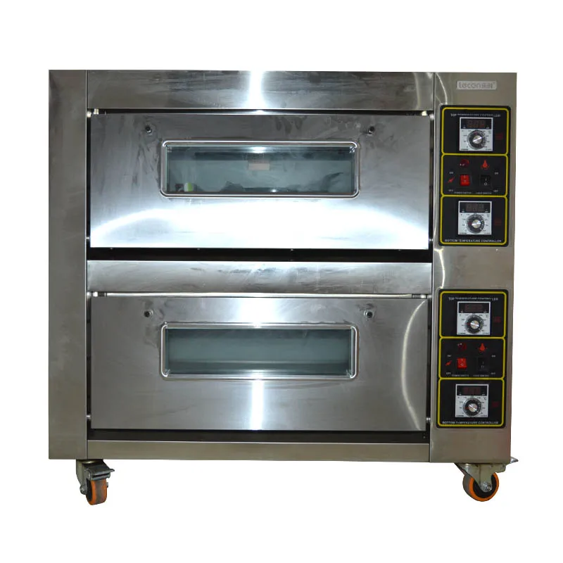 Commercial Electric oven 6800w baking oven baking oven double layers double plates baking bread cake bread Pizza machine