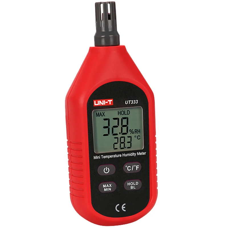 Uni-t-mini温度および湿度計,ut333,ut333bt,屋内,農業,産業,実験室,電子温度計