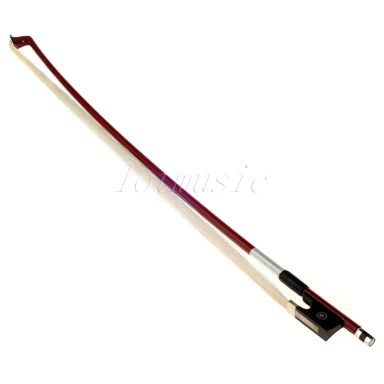 10Pcs New Size Violin Bow Genuine Mongolian Horsehair Brazilwood Violin Parts